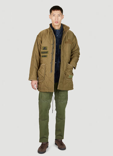 Liberaiders Quilted Patch Coat Khaki lib0151002