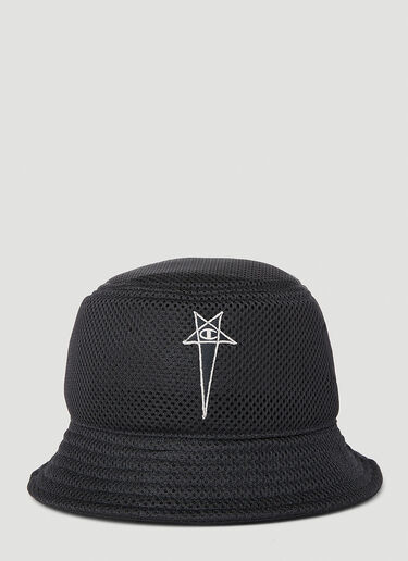 Rick Owens x Champion Gilligan Hat Black roc0253002