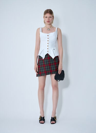 Vivienne Westwood Monday Lace Top White vvw0261013