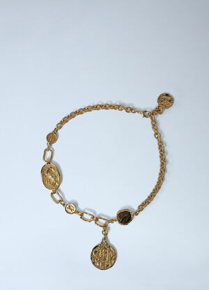 Chloé Medals Choker Necklace Gold chl0263109
