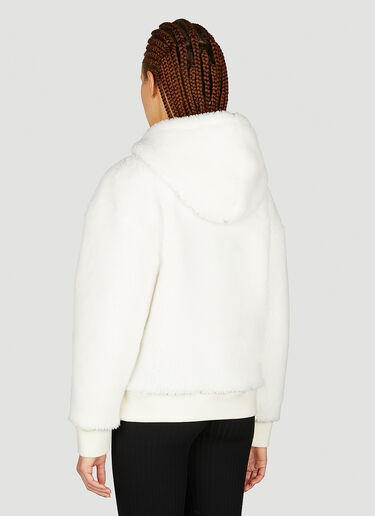 Moncler 毛羊皮连帽运动衫 白色 mon0253035