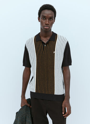 Stüssy Textured Polo Shirt White sts0152016