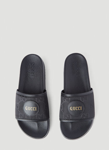 Gucci Eco-Nylon Slides Black guc0143048