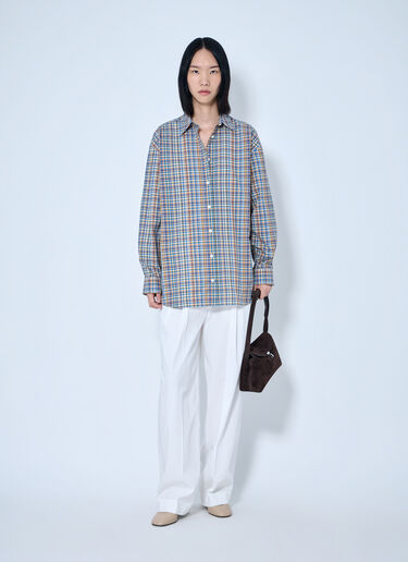 LN-CC® - Toteme: Classic Check Shirt - Multicolor Toteme Classic Check Shirt Multicolor tot0265010