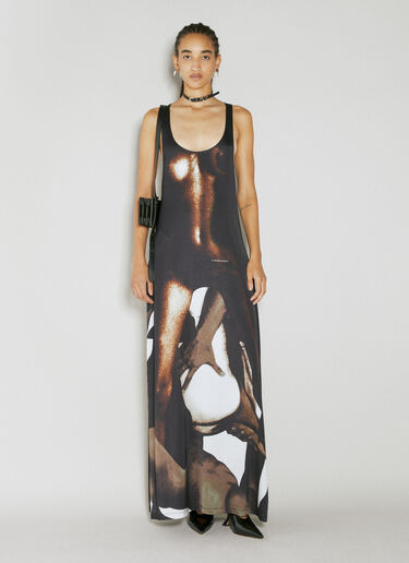 Y/Project Body Collage Tank Dress Black ypr0254002