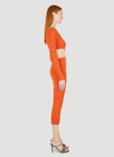 Wynn Hamlyn Origami Dress Orange wyh0249006