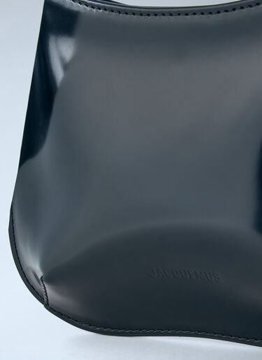 Jacquemus Le Petit Bisou Shoulder Bag Black jac0264054