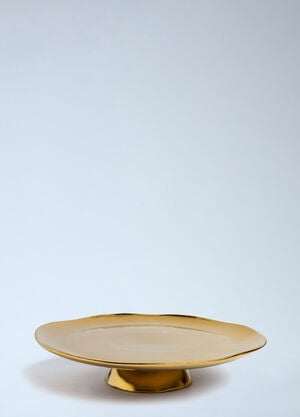 Bitossi Home La Tavola Scomposta Cake Stand Gold wps0692582
