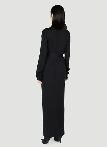 Balenciaga 랩 드레스 블랙 bal0251002