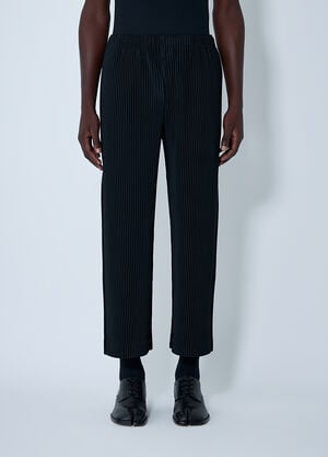 Homme Plissé Issey Miyake Pleated Pants Black hmp0162011
