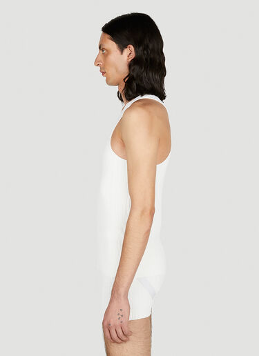 Walter Van Beirendonck Jock Tank Top White wlt0152008