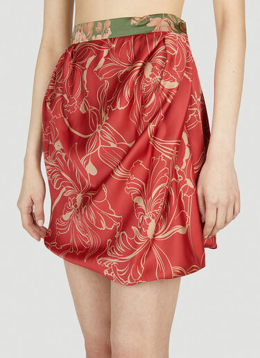 Vivienne Westwood Drunken 迷你裙 红色 vvw0251146