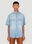 Gucci Logo Patch Denim Shirt Blue guc0152020