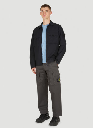 Stone Island Compass Patch Jacket Black sto0150071