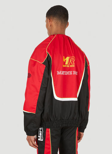 Martine Rose Tuck Neck Sponsor Jacket Red mtr0147011