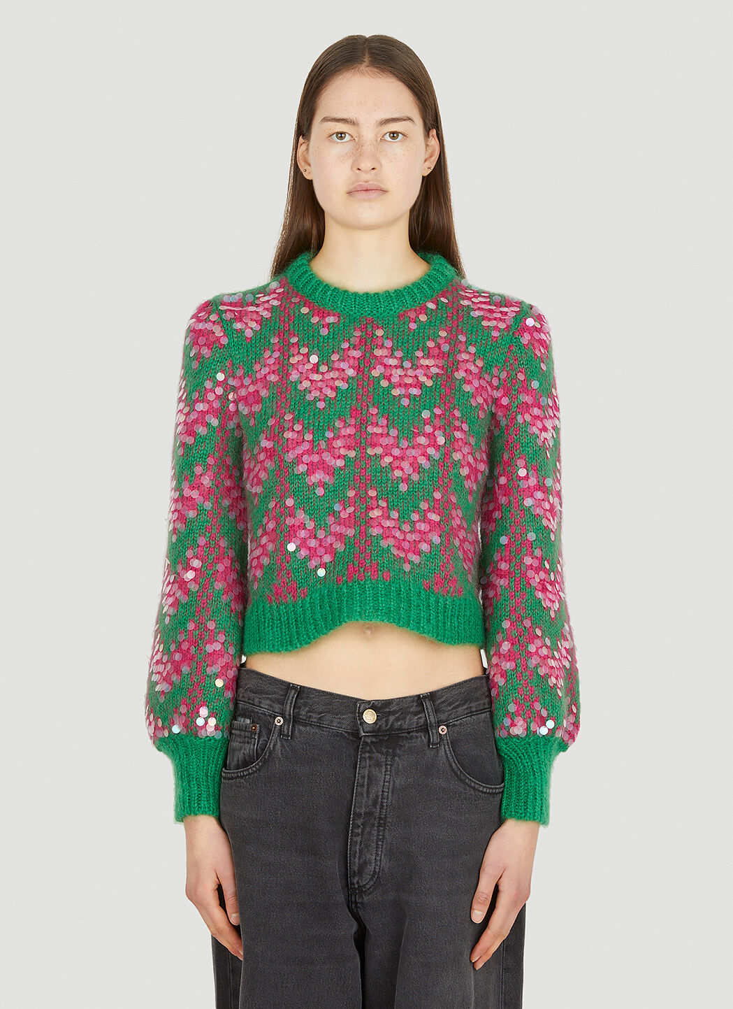 Gucci sequin sweater sales