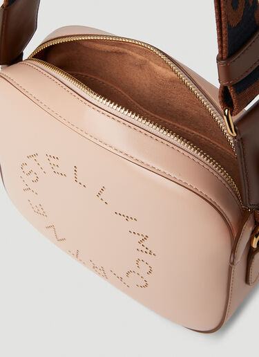 Stella McCartney Circle Logo Camera Shoulder Bag Pink stm0251028