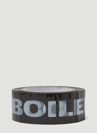 Boiler Room Logo Duct Tape Black bor0348001