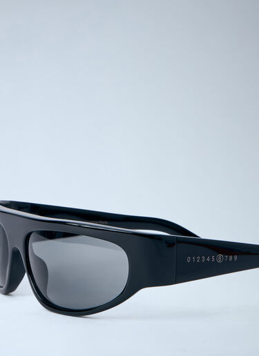 Retrosuperfuture x MM6 Rectangular Frame Sunglasses Black rmm0364001