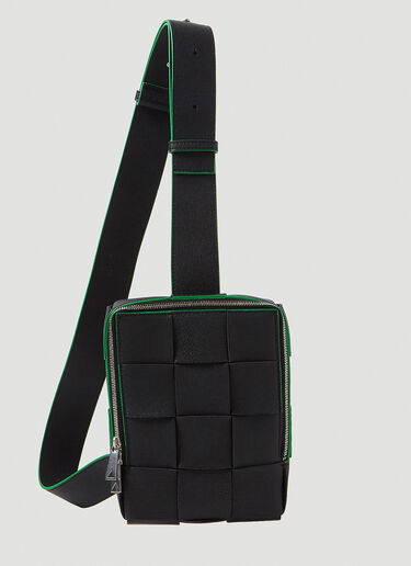 Bottega Veneta Cassette Crossbody Bag Black bov0149052