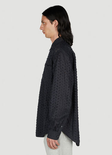 Otis Ripped Shirt Eytys Otis Ripped Shirt Black eyt0352005