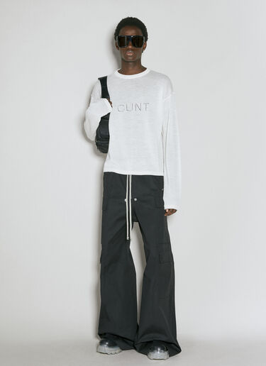 Rick Owens Signature Drawstring Pants Black ric0155006