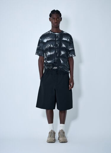 徽标图案 T 恤 Moncler x A$AP ROCKY 徽标图案 T 恤 黑色 map0162010