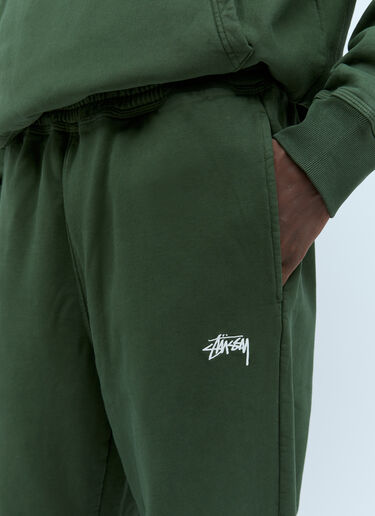 Stüssy Logo Embroidery Track Pants Green sts0151013