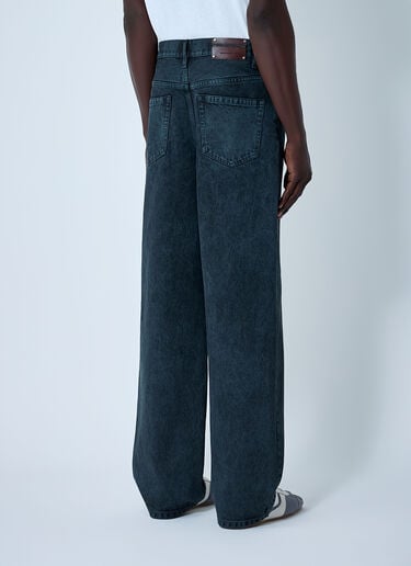 Logo Patch Jeans Dries Van Noten Logo Patch Jeans Black dvn0162017