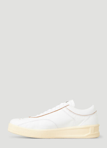 Jil Sander Vulcanised Sneakers White jil0249020