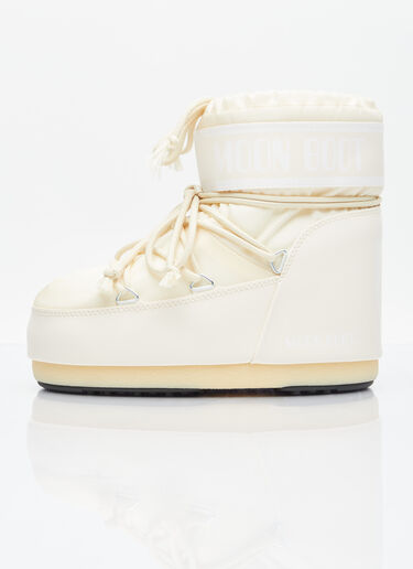 Moon Boot 아이콘 로우 스노우 부츠 크림 mnb0346007