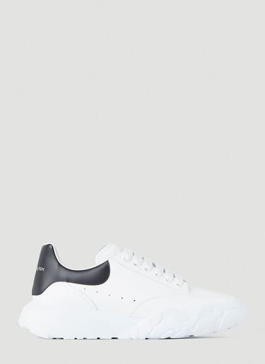 Alexander McQueen Court 皮革运动鞋 白 amq0145051