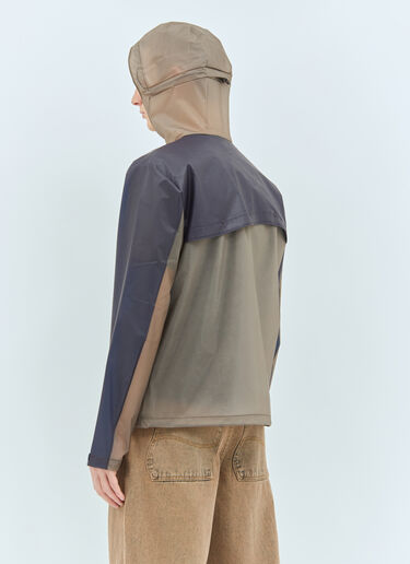 Dime Translucent Tech Jacket Grey dmt0157001