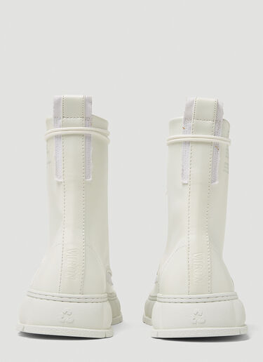 Virón 1992 苹果皮革靴子 白 vir0346006