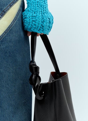 JW Anderson Corner Bucket Bag Black jwa0257027