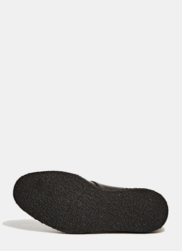 Saint Laurent Saint Laurent Desert皮革短靴 黑色 sla0122022