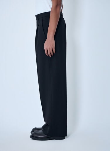 MM6 Maison Margiela Wide-Leg Tailored Pants Black mmm0163017