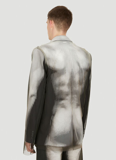 Y/Project x Jean Paul Gaultier Body Morph Blazer Grey ypg0350001