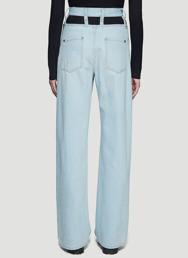 Maison Margiela Cut-Out Jeans Blue mla0235010