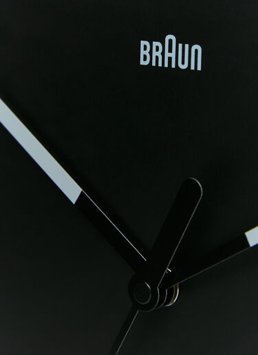 Braun BC17 经典大号模拟欧式无线电控制挂钟 黑色 bru0355008