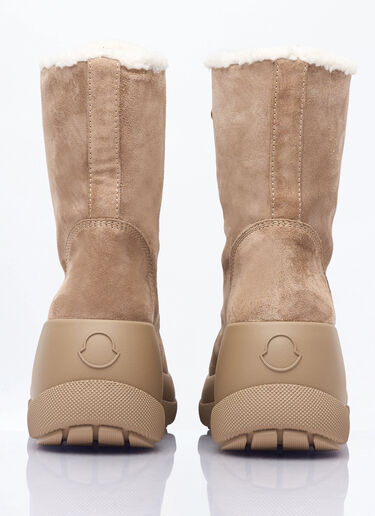 Moncler Resile Trek Ankle Boots Beige mon0258033