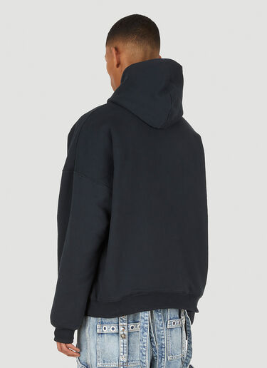 Balenciaga Reversible Hooded Sweatshirt Blue bal0147005