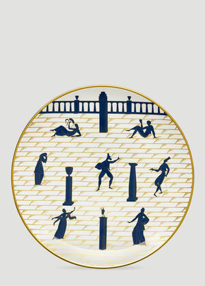 Ginori 1735 Passeggiata Archeologica Plate Pink wps0670241
