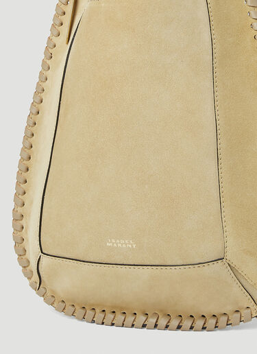 Isabel Marant Oskan Shoulder Bag Beige ibm0251016
