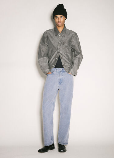 Cut Rebirth Denim Jacket Our Legacy Cut Rebirth Denim Jacket Grey our0158004