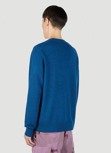 Acne Studios 페이스 패치 카디건 블루 acn0151007