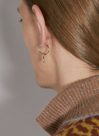 Vivienne Westwood Dario 单只圈形耳环 金色 vvw0154038