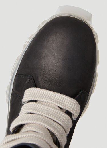 Rick Owens 보조 트랙터 부츠 블랙 ric0151030