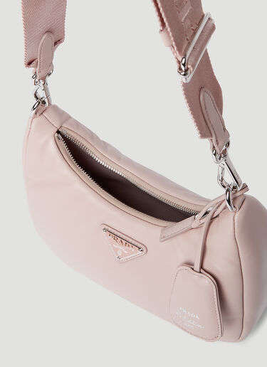 Re-Edition 2005 Leather Shoulder Bag Prada Re-Edition 2005 Leather Shoulder Bag Pink pra0254031