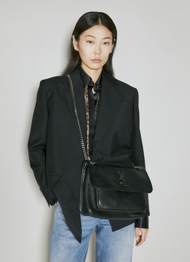 Saint Laurent 中号 Niki 斜挎包 黑 sla0253125